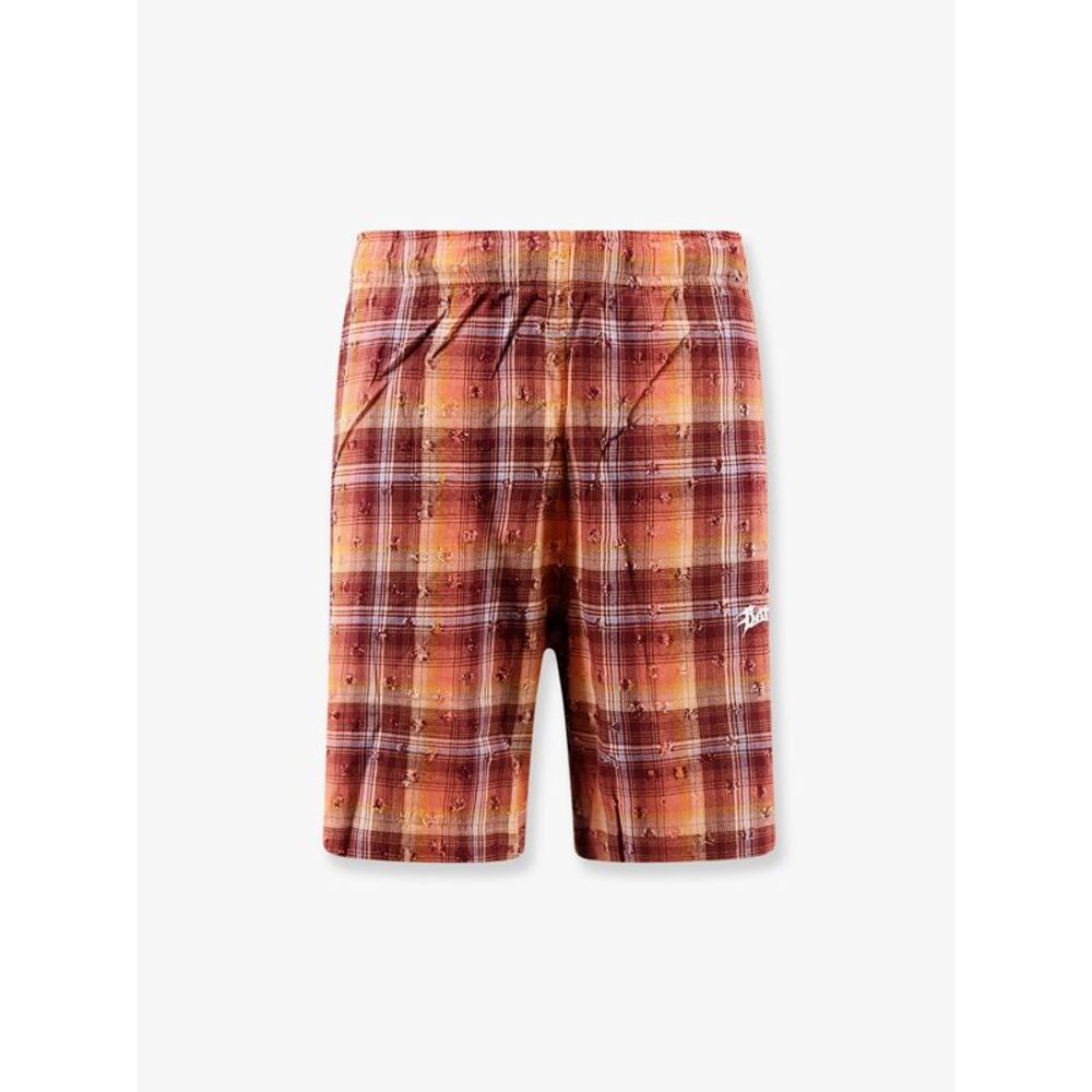 Barrow Men Viscose And Cotton Blend Bermuda Shorts